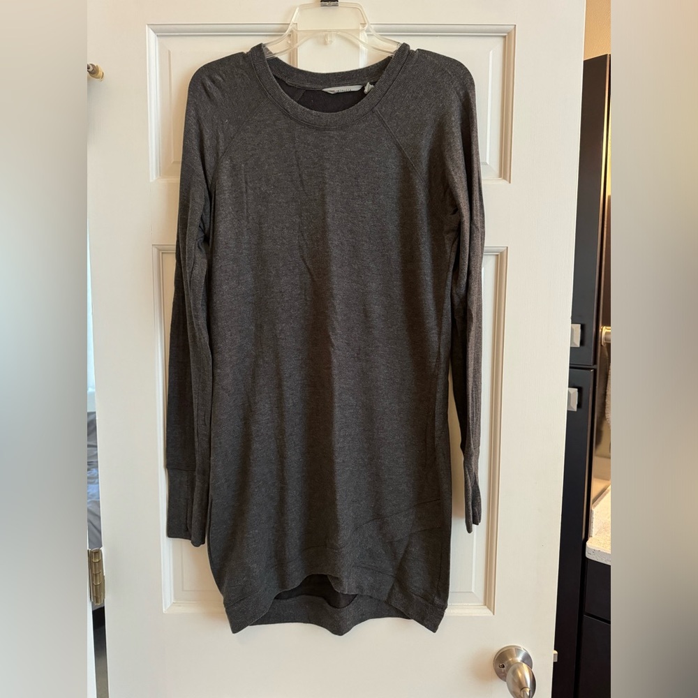 Athleta sweatshirt dress - charcoal